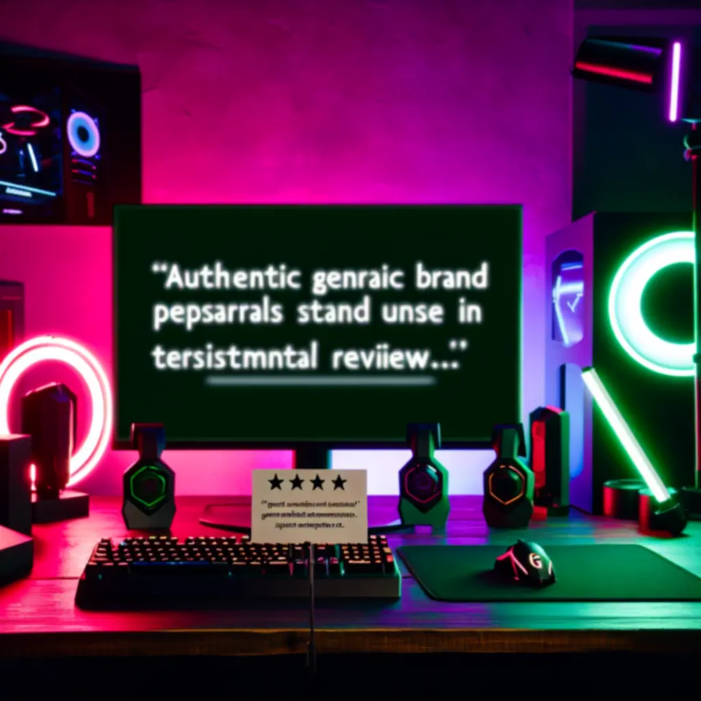 Realne stanowisko gracza z klawiaturą, myszą i słuchawkami gamingowymi