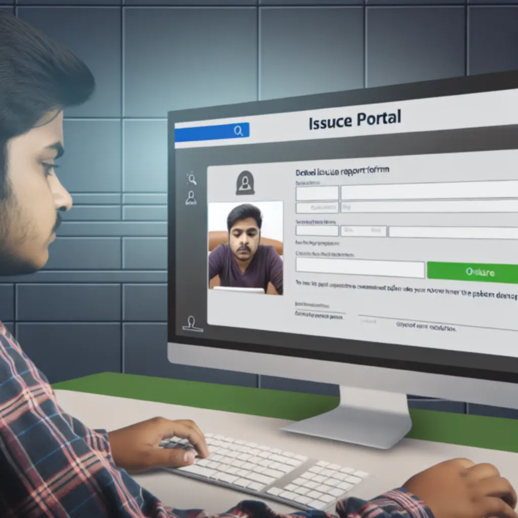 Panel zgłoszeń problemów z wizualnym podglądem statusu